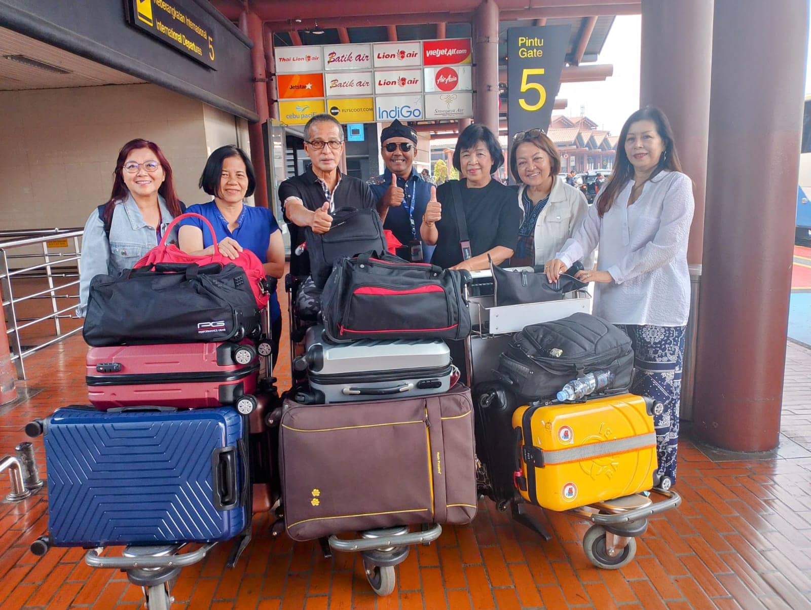 Rombongan Keluarga Pak Herman